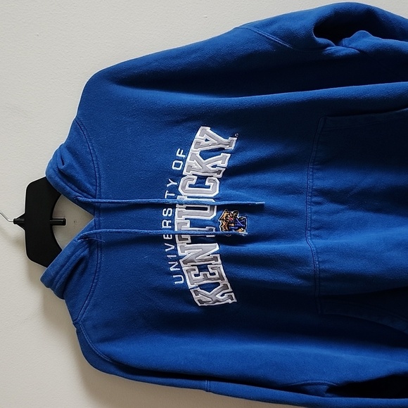 Team Starter Kentucky Wildcats Hoodie Blue, 2XL, embroidered lettering - Picture 2 of 11